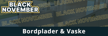 Bordplader og Vaske