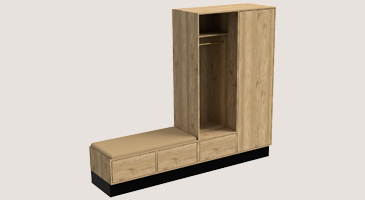 Just Wood Garderobe